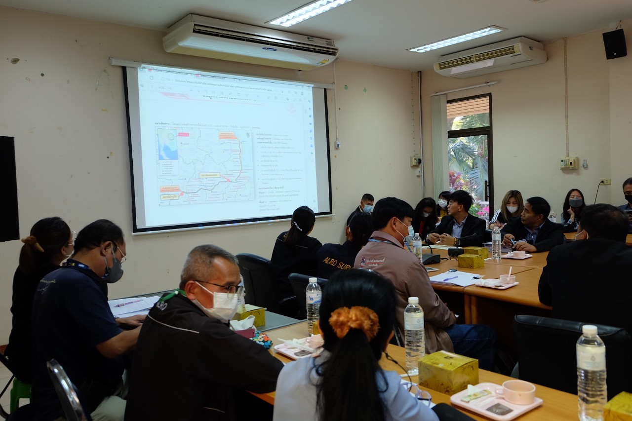 title - ผู้ตรวจราชการกรม สำนักงานการปฏิรูปที่ดินเพื่อเกษตรกรรม (ส.ป.ก.) เป็นประธานการประชุมหารือแนวทางการขออนุญาตใช้ประโยชน์ที่ดินในเขตปฏิรูปที่ดินเพื่อดำเนินโครงการก่อสร้างทางรถไฟ สายบ้านไผ่-มหาสารคาม-ร้อยเอ็ด-มุกดาหาร-นครพนม ณ ห้องประชุมสำนักงานการปฏิรูปที่ดินจังหวัดขอนแก่น (ส.ป.ก.ขอนแก่น)